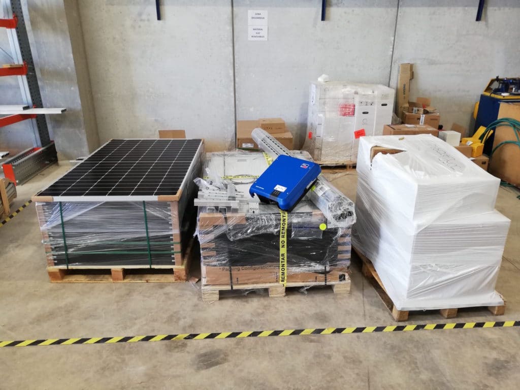 Instalacion kit placas solares