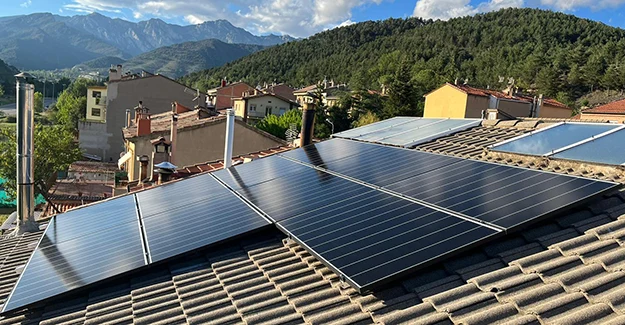Proyecto de paneles solares en vivienda