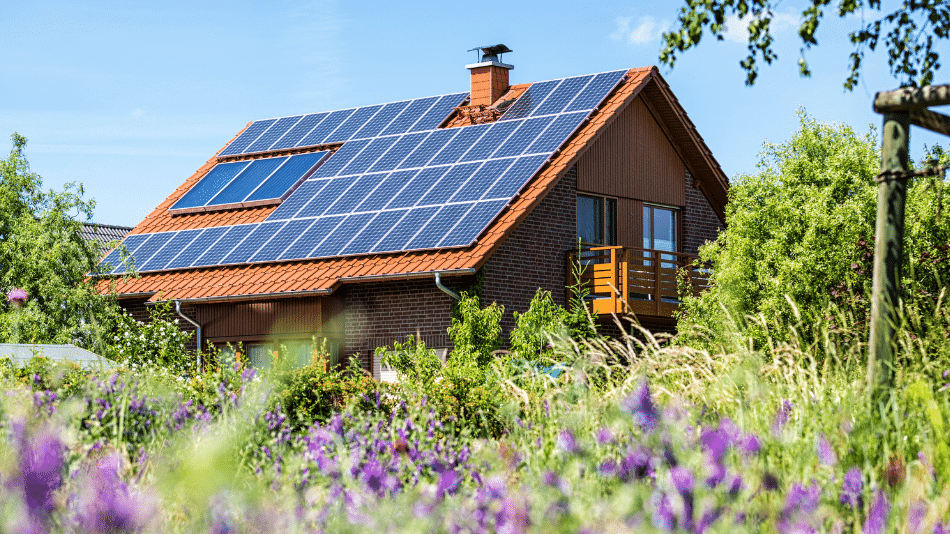 Instalación solar casa