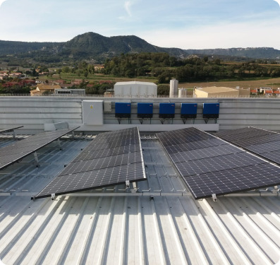 plaques solars per empreses alimentacio