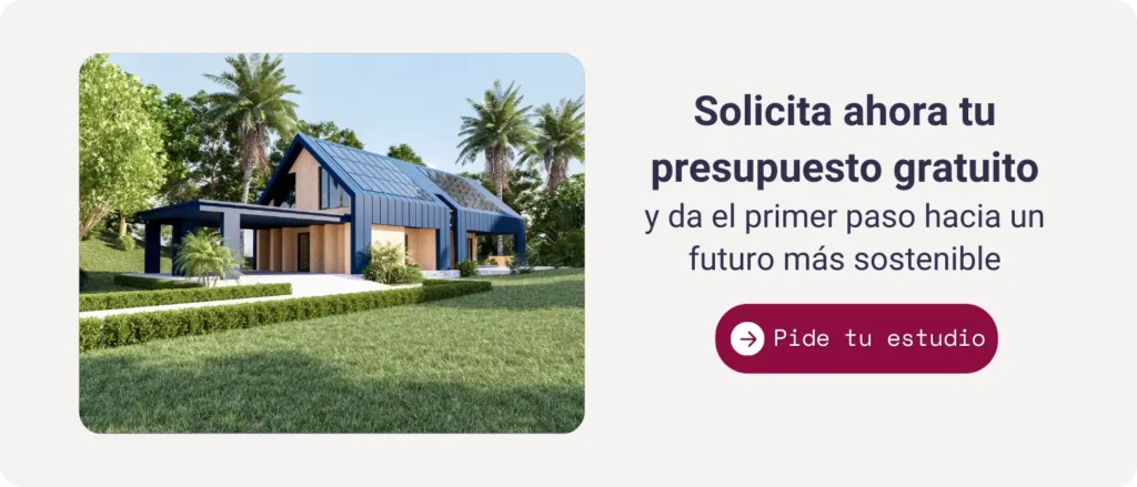 Solicitud de presupuesto para instalación de paneles solares en su vivienda