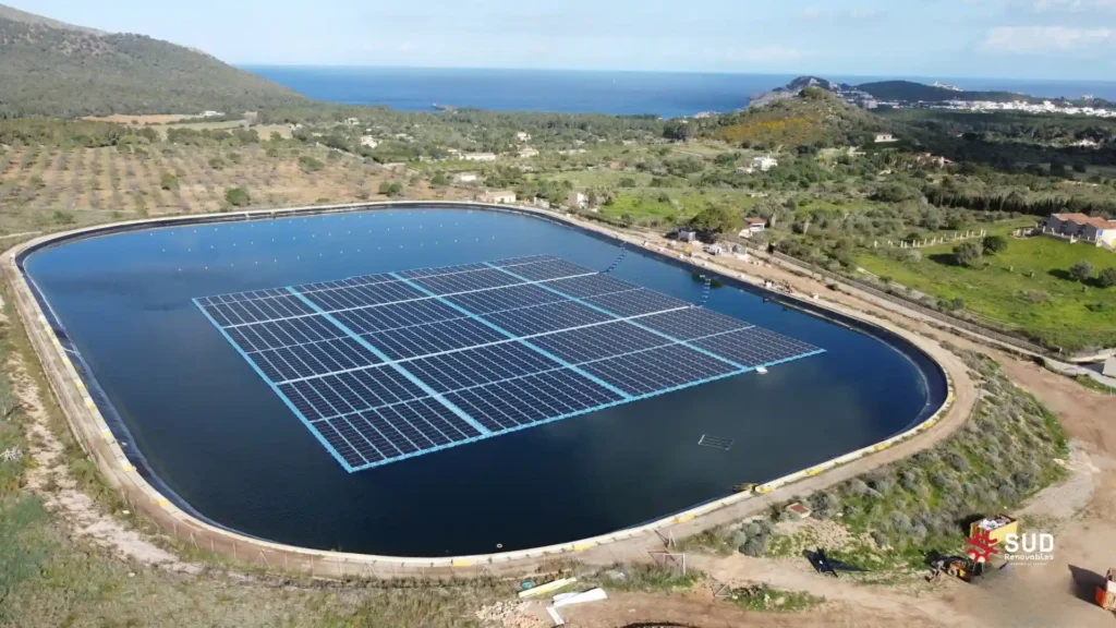 instalacion solar flotante
